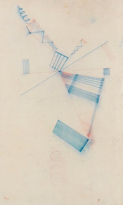 Zwei Spiralen, 1932 de Wassily Kandinsky