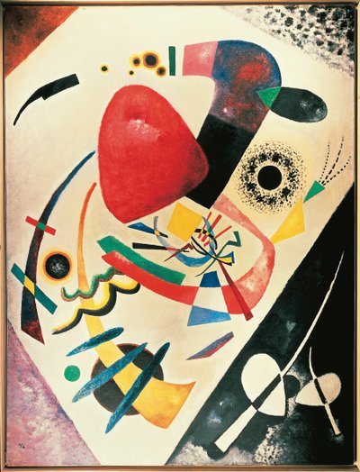 Mancha roja de Wassily & Marc Franz (1880 1916) Kandinsky