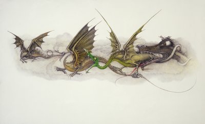 Los grandes dragones se comen a los pequeños de Wayne Anderson