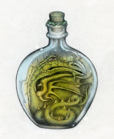 Dragón embotellado de Wayne Anderson