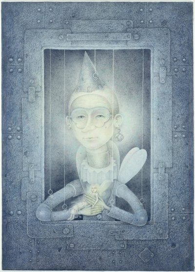 El cazador de hadas, 2005 (técnica mixta) de Wayne Anderson