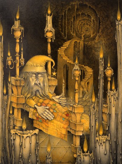 El hombre en la luna de Wayne Anderson