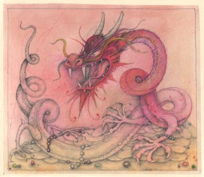 Wicked Dragon, 2000 (técnica mixta) de Wayne Anderson