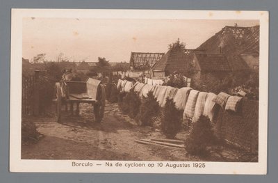 Borculo -- Después del ciclón del 10 de agosto de 1925 de Weenenk and Snel