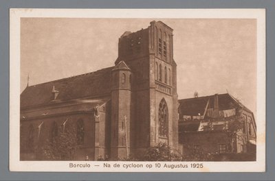Borculo -- Después del ciclón del 10 de agosto de 1925 de Weenenk and Snel