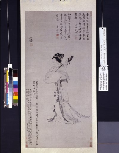 La dama del laúd de Wei Wu
