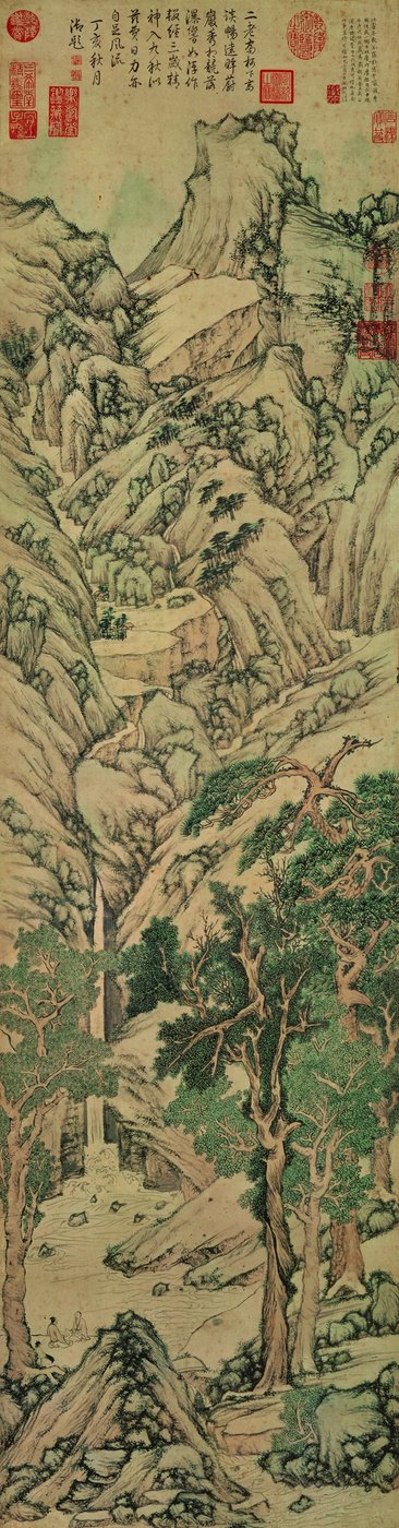 Mil picos compiten por el esplendor de Wen Zhengming