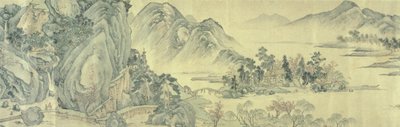 El manantial del melocotón de Wen Zhengming