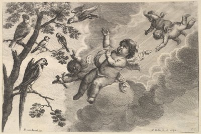 Aire Los Cuatro Elementos de Wenceslaus Hollar