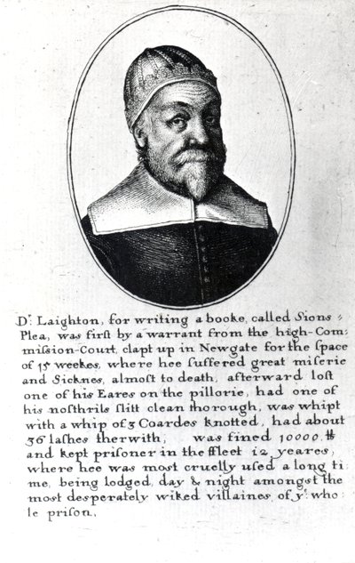Alexander Leighton, c.1641 de Wenceslaus Hollar