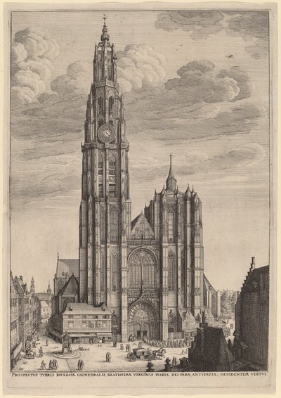 Catedral de Amberes de Wenceslaus Hollar