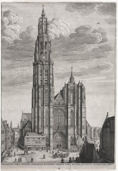 Catedral de Amberes de Wenceslaus Hollar