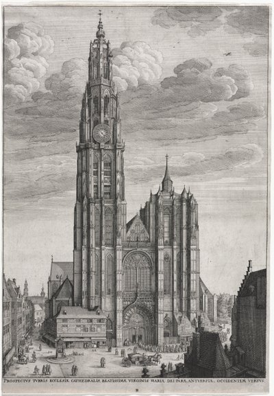 Catedral de Amberes de Wenceslaus Hollar