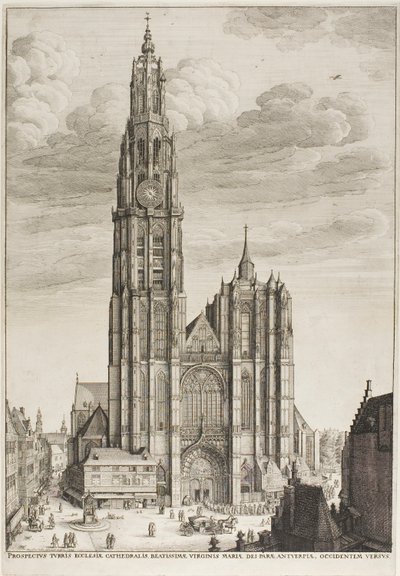 Catedral de Amberes de Wenceslaus Hollar