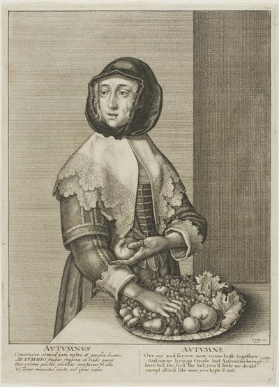 Otoño de Wenceslaus Hollar