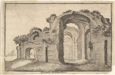 Baños de Diocleciano, Roma de Wenceslaus Hollar