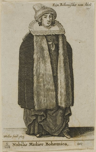 Noble bohemia de Wenceslaus Hollar