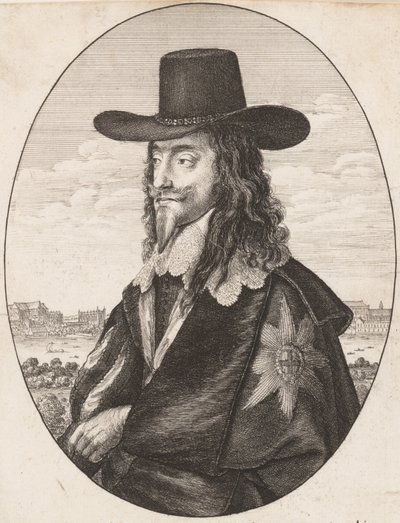 Carlos I, 1649 de Wenceslaus Hollar