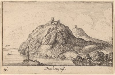Drachenfels de Wenceslaus Hollar