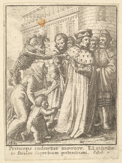 Duque, de la Danza de la Muerte, 1651 de Wenceslaus Hollar