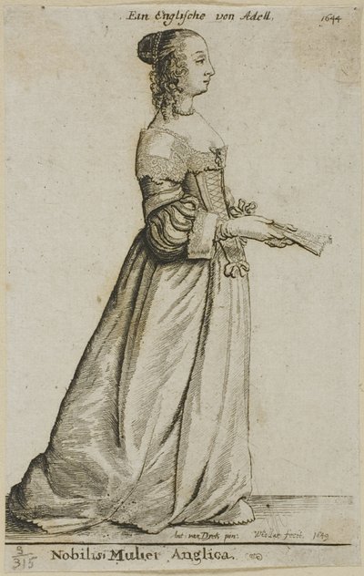 Noble Inglesa de Wenceslaus Hollar