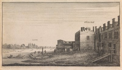 Vistas de Inglaterra: Whitehall Lambeth de Wenceslaus Hollar