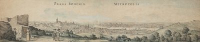 Gran Vista de Praga de Wenceslaus Hollar