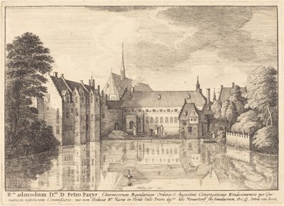 Abadía de Groenendael de Wenceslaus Hollar