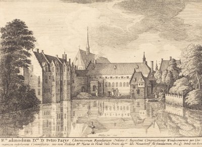 Abadía de Groenendael, 1647 de Wenceslaus Hollar