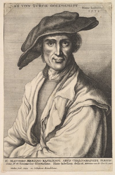 Hans von Zürich Goltshmidt, 1647 de Wenceslaus Hollar