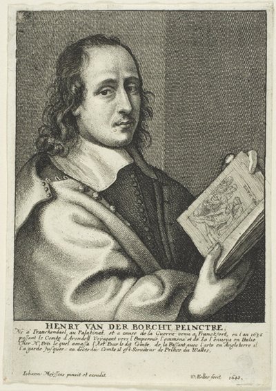 Hendrik van der Borcht el Joven de Wenceslaus Hollar