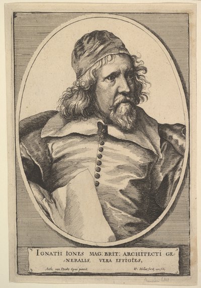 Inigo Jones de Wenceslaus Hollar
