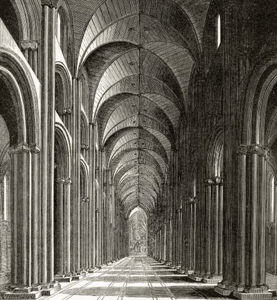 Interior de la nave de San Pablo, de 