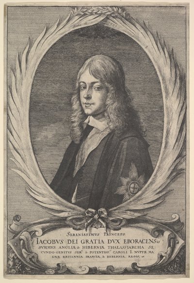 James, Duque de York, 1651 de Wenceslaus Hollar
