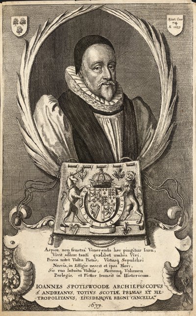 John Spottiswoode de Wenceslaus Hollar