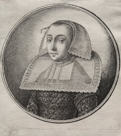 La esposa del comerciante de Hanan de Wenceslaus Hollar