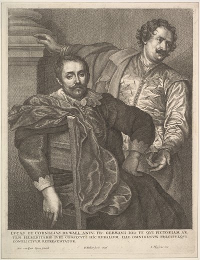 Lucas y Cornelius van Wael de Wenceslaus Hollar