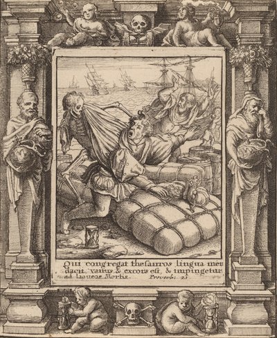 Comerciante, 1651 de Wenceslaus Hollar