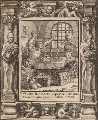 El avaro de Wenceslaus Hollar