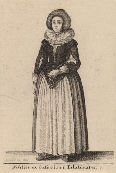 Mujer del Bajo Palatinado de Wenceslaus Hollar
