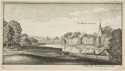 Cerca de Albury de Wenceslaus Hollar