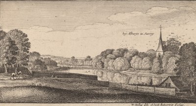 Cerca de Albury, 1645 de Wenceslaus Hollar
