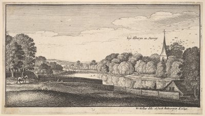 Cerca de Albury, 1645 de Wenceslaus Hollar