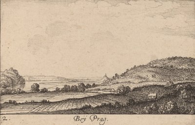 Cerca de Praga, 1635 de Wenceslaus Hollar
