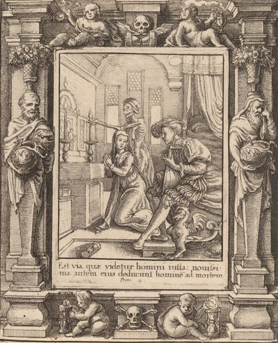 Monja, 1651 de Wenceslaus Hollar