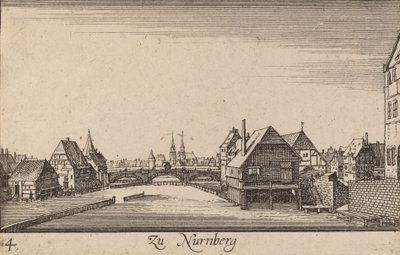 Nuremberg de Wenceslaus Hollar