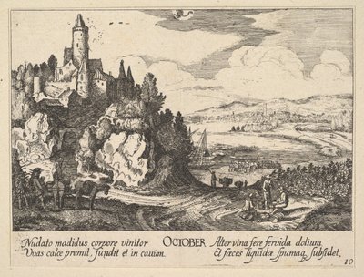 Octubre, 1628-29 de Wenceslaus Hollar