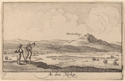 En el Neckar de Wenceslaus Hollar