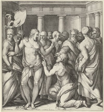Incredulidad de Tomás de Wenceslaus Hollar