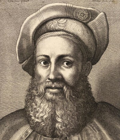 Retrato de Pietro Aretino, c.1670 de Wenceslaus Hollar